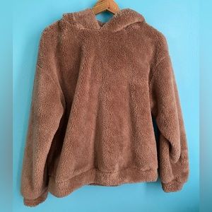 SHEIN Women’s Teddy Bear Hoodie Size L